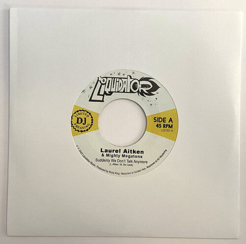 Aitken,laurel & Mighty Megatons - Suddenly We Don't Talk Anymore B/w Judgement Pon - Vinyl Record