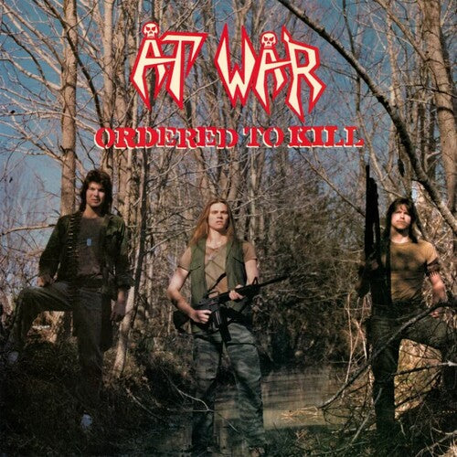 At War - Ordered To Kill - Camouflage Splatter Vinyl Record