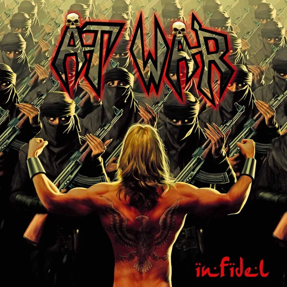 the album cover for At War - Infidel