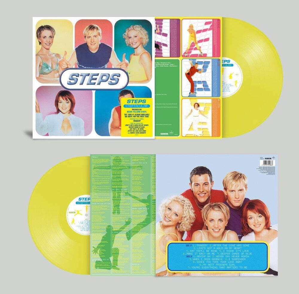 Steps - Steptacular [Colored Vinyl] (Ofgv) (Ylw) (Uk) Vinyl Record
