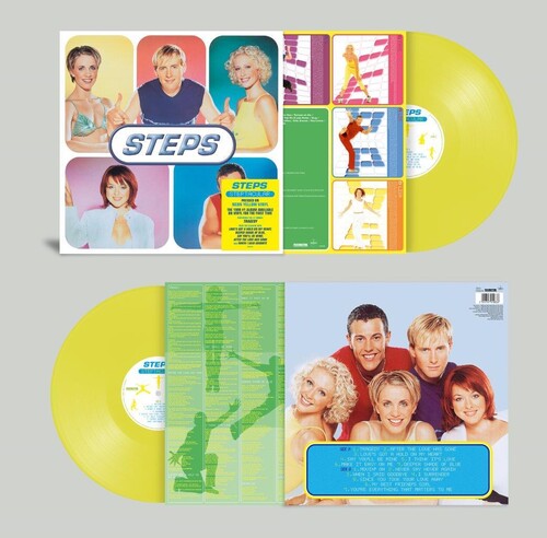 The Steps - Steptacular [Neon Yellow 140-Gram] Vinyl Record
