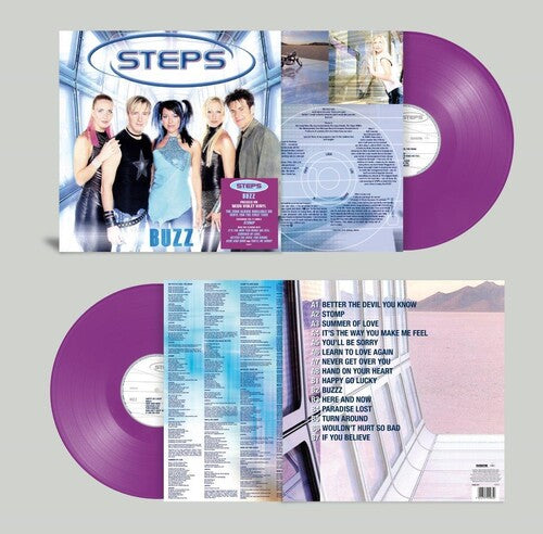The Steps - Buzz [Neon Violet] Vinyl Record