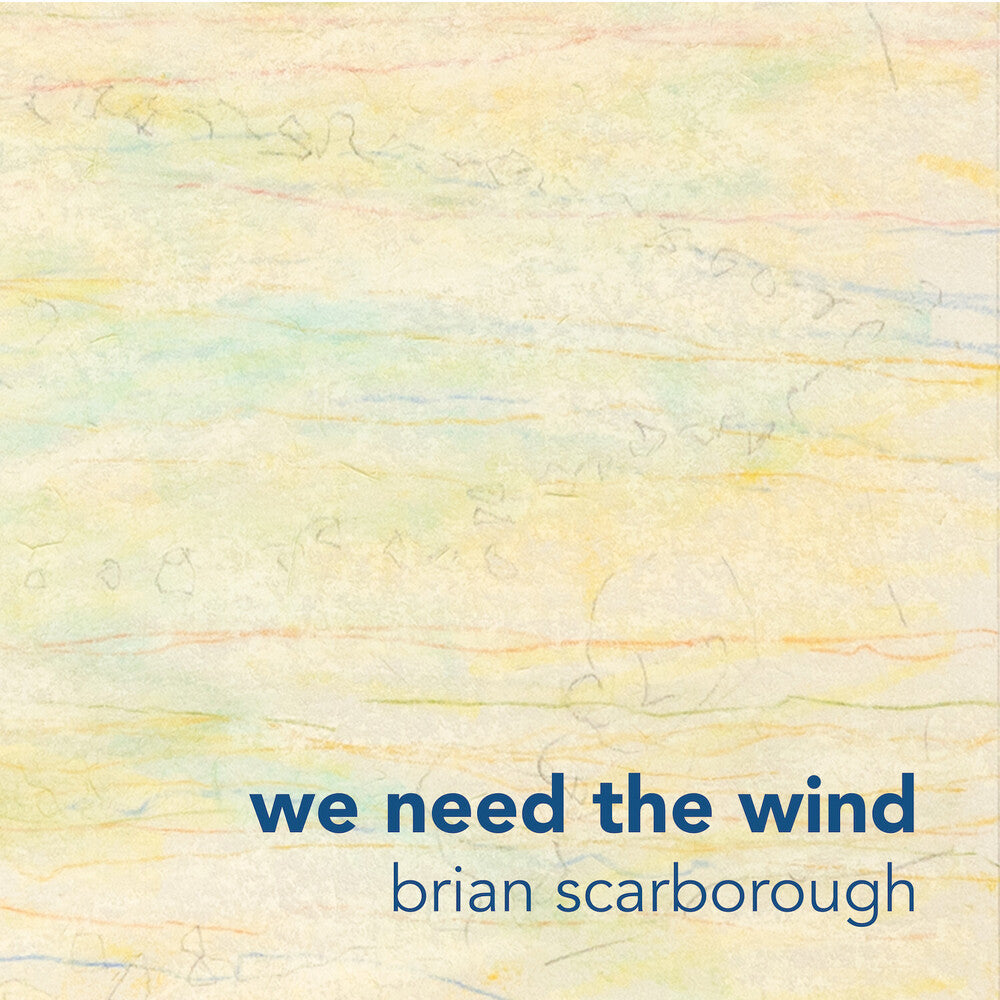 the album cover for Brian Scarborough - We Need The Wind