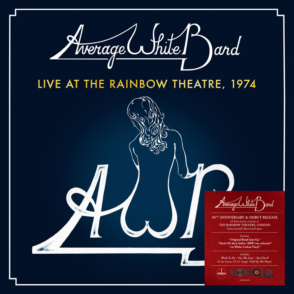 Average White Band - Live At The Rainbow Theatre 1974  [LP] Vinyl Record
