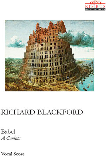 Blackford,richard - Babel - A Cantata Vocal Score - Books