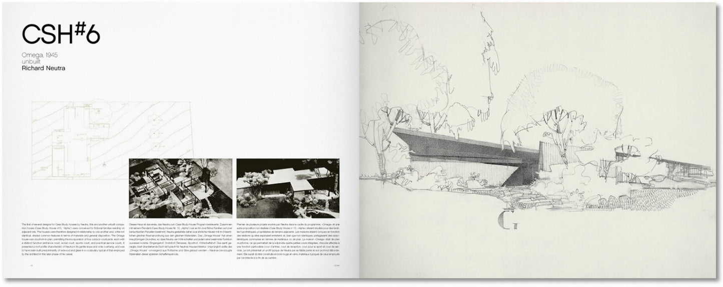 Case Study Houses. The Complete CSH Program 1945-1966 (German, French, English) Book