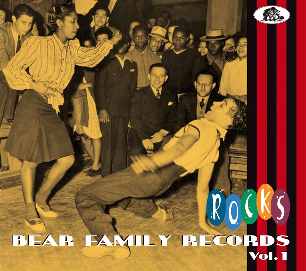 the album cover for Bear Family Records Rocks 1 / Various (Wb) (Dig) - Bear Family Records Rocks 1 / Various [With Booklet] [Digipak]