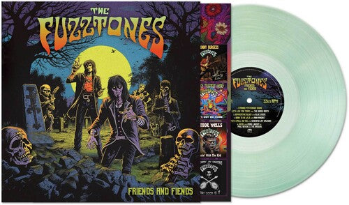 The Fuzztones - Friends & Fiends - Coke Bottle Green Vinyl Record