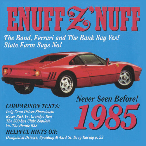 Enuff Z'nuff - 1985 Vinyl Record
