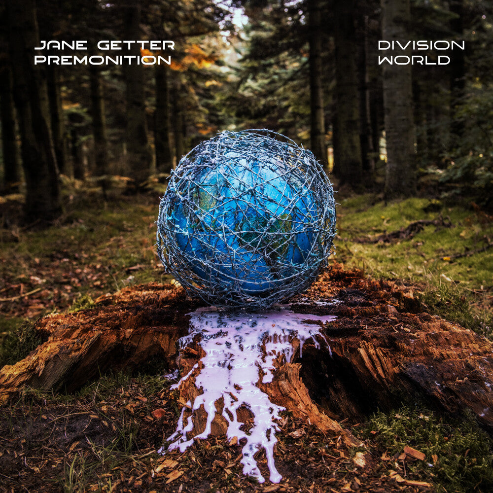 the album cover for Jane Getter  Premonition - Division World
