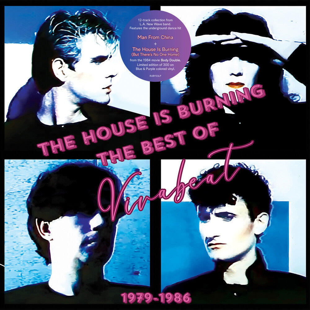 Vivabeat - House Is Burning: The Best Of Vivabeat (Blue) [LP] Vinyl Record