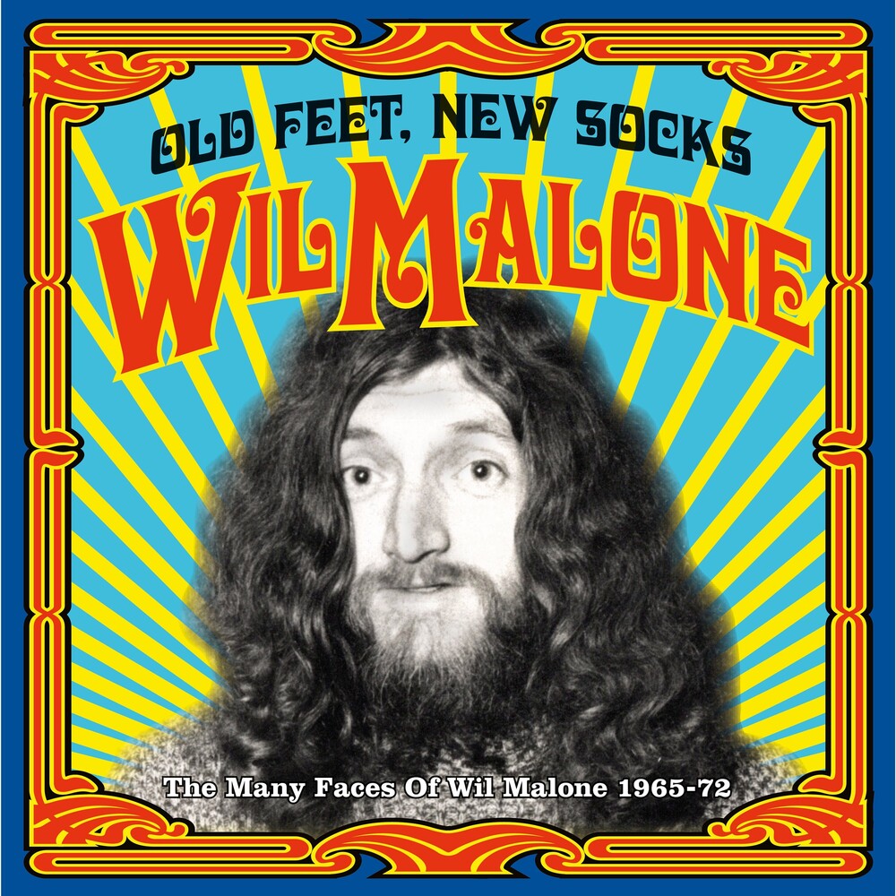 the album cover for Malone, Wil - Old Feet New Socks: The Many Faces Of Wil Malone 1965-72