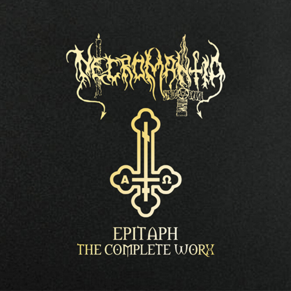 Necromantia - Epitaph: The Complete Worx (Blk) (Box) [Colored Vinyl] Vinyl Record