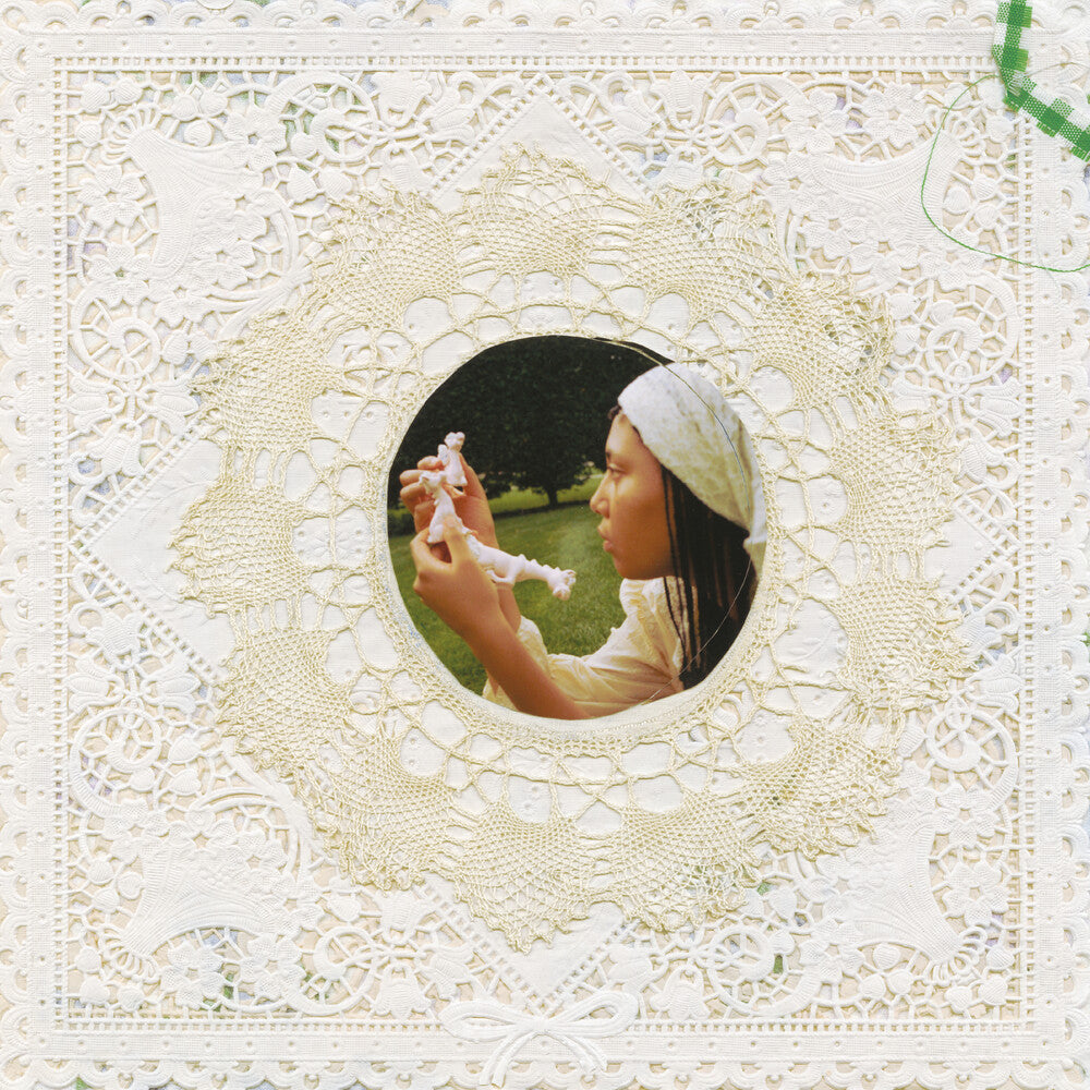the album cover for June McDoom - With Strings EP [Crystal Clear Vinyl]