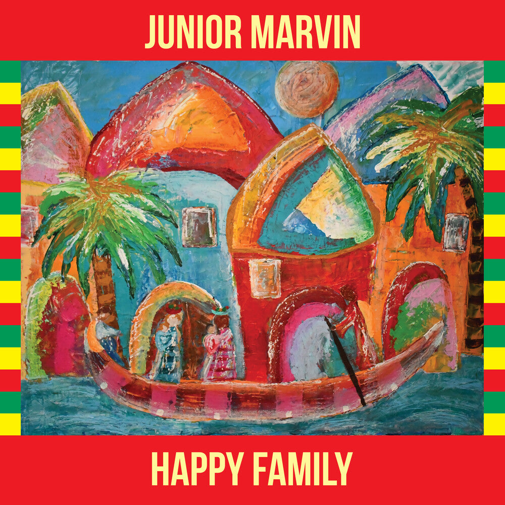 Junior Marvin - Happy Family [Red, Gold & Green LP] Vinyl Record