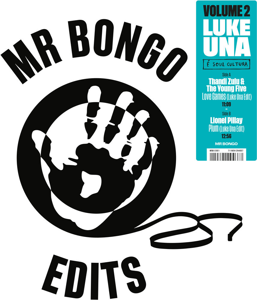 the album cover for Mr Bongo Edits - Vol. 2: Luke Una [Limited Edition]