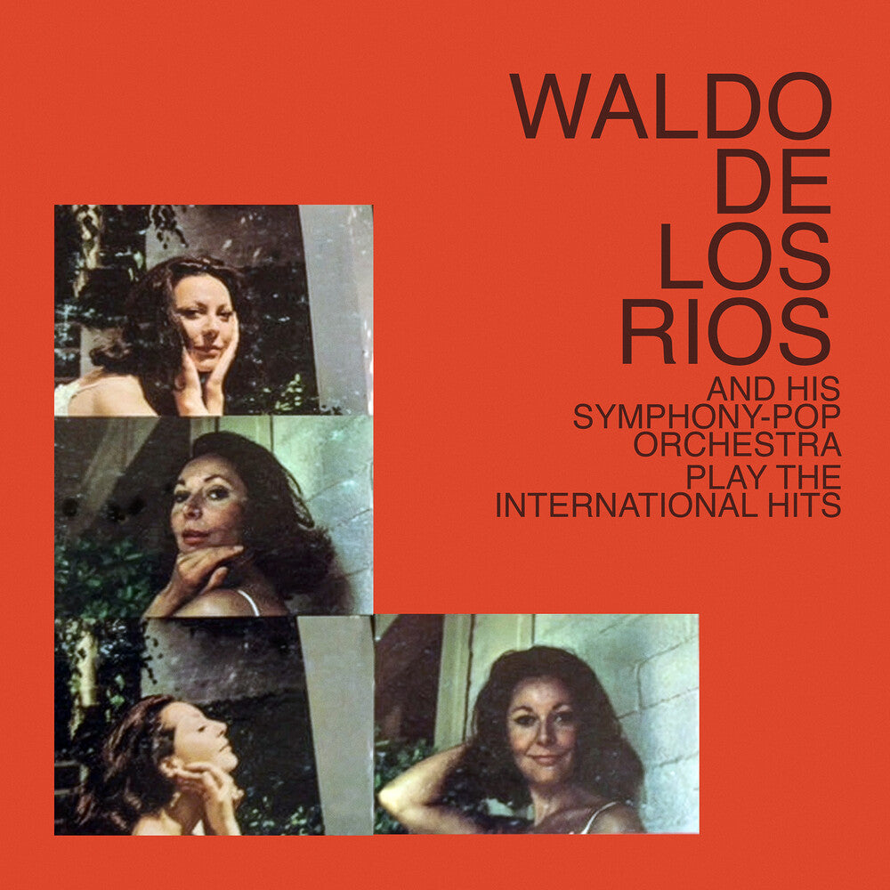 the album cover for De Los Rios / Waldo & His Symphony-Pop Orchestra - Play The International Hits (Mod)