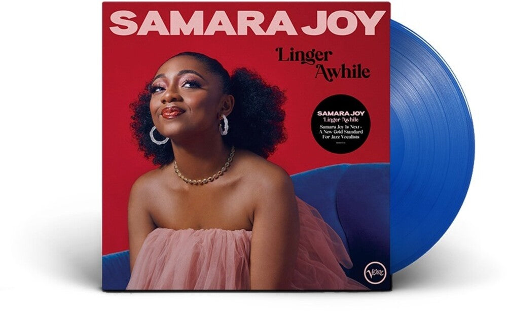 Samara Joy - Linger Awhile  [Translucent Blue LP] Vinyl Record