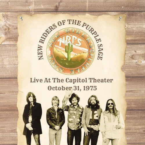 New Riders of the Purple Sage - Live at the Capitol Theater October 31, 1975 [2LP] Vinyl Record