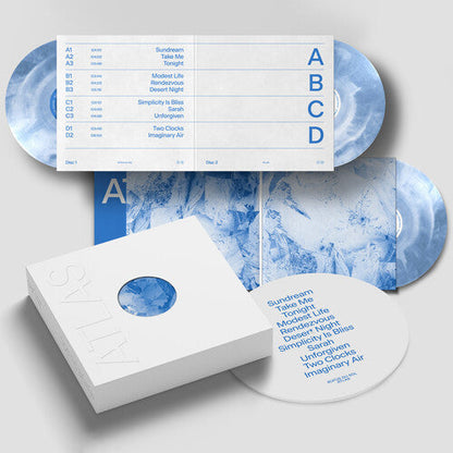 RÜFÜS DU SOL - Atlas (10th Anniversary Edition) [3LP Blue/White] Vinyl Record