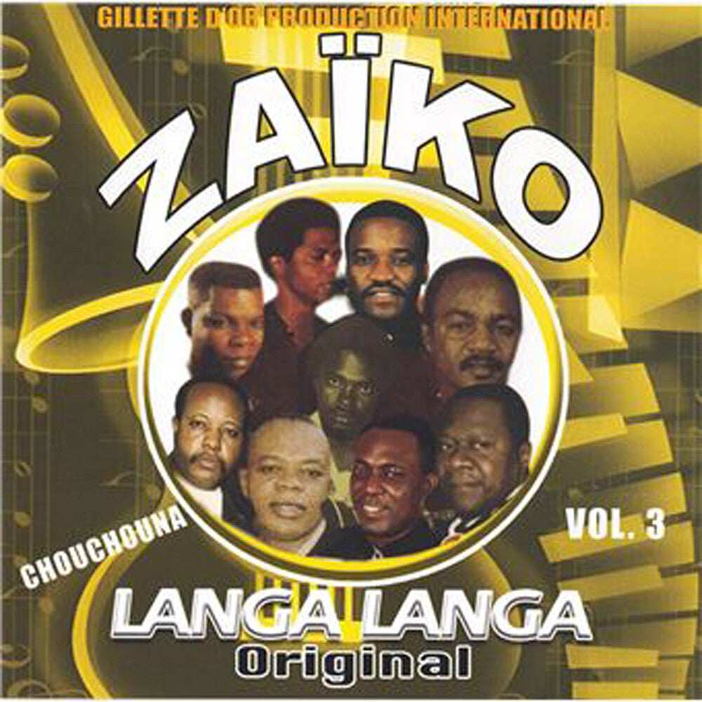 the album cover for Zaiko Langa Langa - Vol.3 Chouchouna
