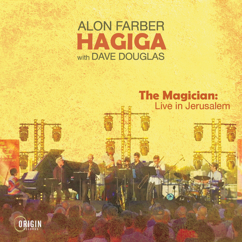 the album cover for Farber Alon Hagiga - Magician: Live In Jerusalem