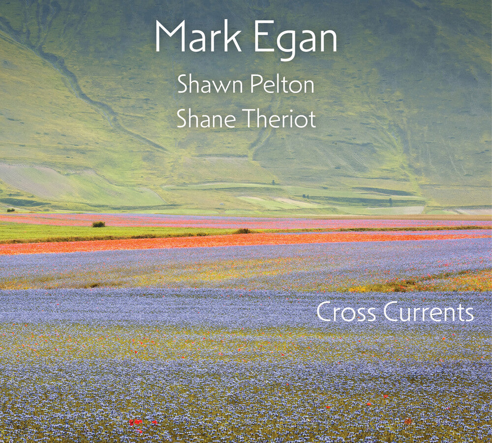 the album cover for Mark Egan - Cross Currents