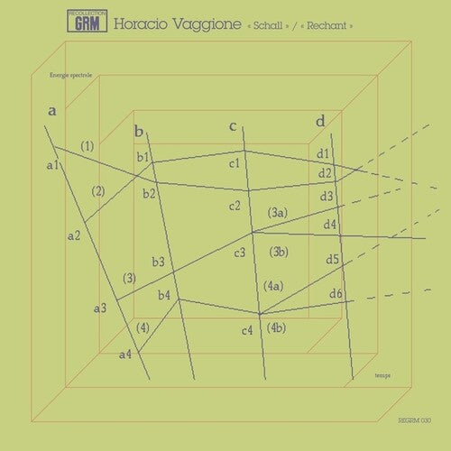 Vaggione,horacio - Schall / Rechant - Vinyl Record