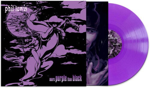 Phil Lewis - More Purple Than Black - Purple Vinyl Record