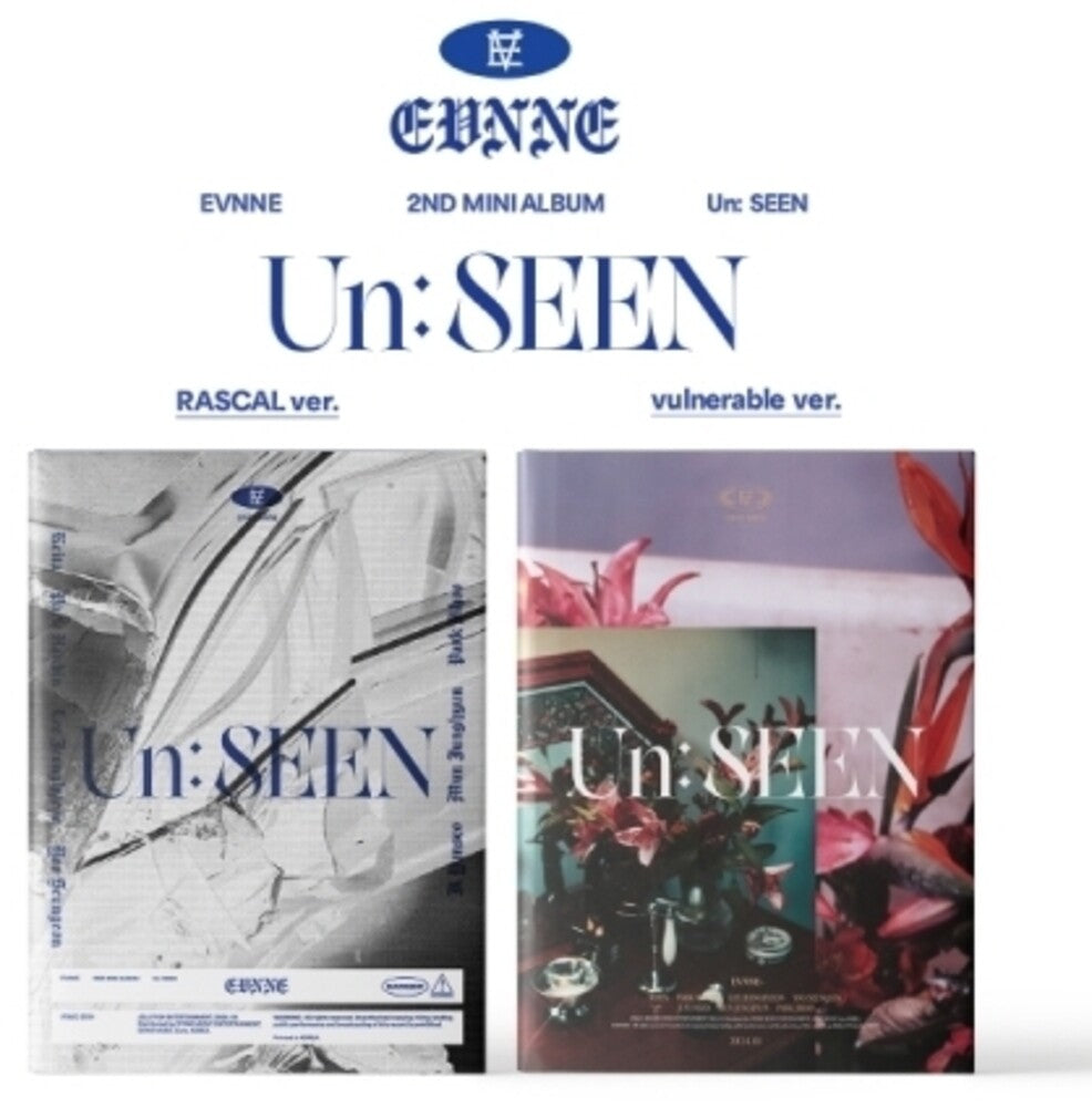 the album cover for Evnne - Un: Seen (Pcrd) (Phob) (Phot) (Asia)