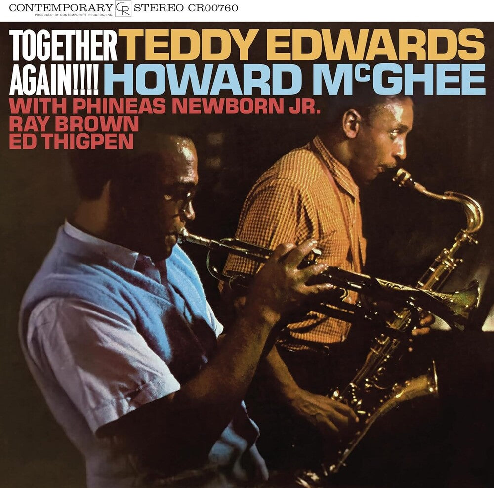 Teddy Edwards & Howard McGhee - Together Again!!!! [Contemporary Records Acoustic Sounds Series LP] Vinyl Record