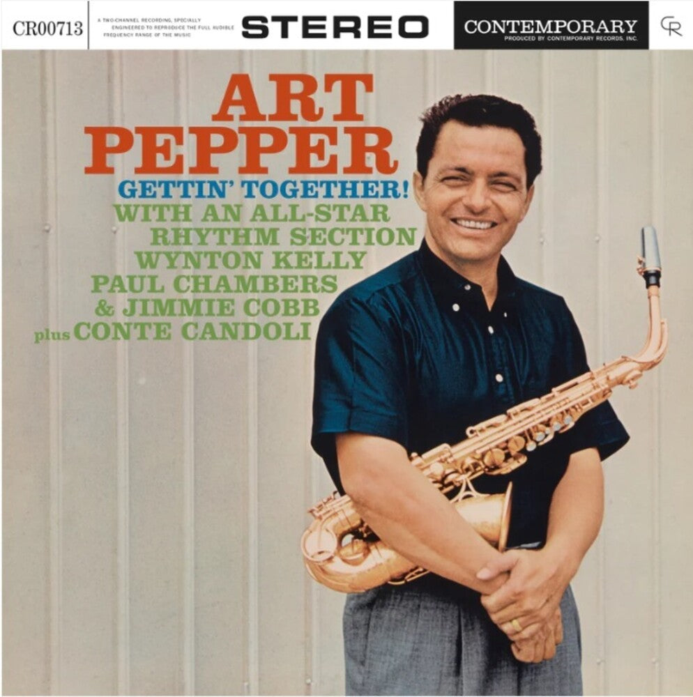 Art Pepper Quintet - Gettin' Together [Contemporary Records Acoustic Sounds Series LP] Vinyl Record