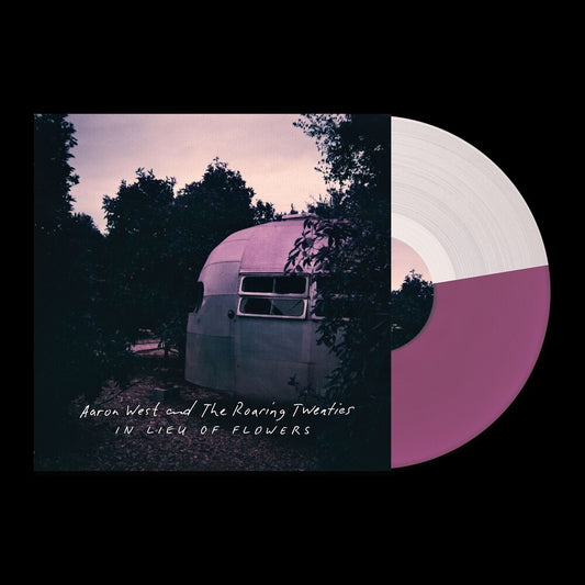 Aaron West  & The Roaring Twenties - In Lieu Of Flowers - Purple & Clear Split [Colored Vinyl] Vinyl Record