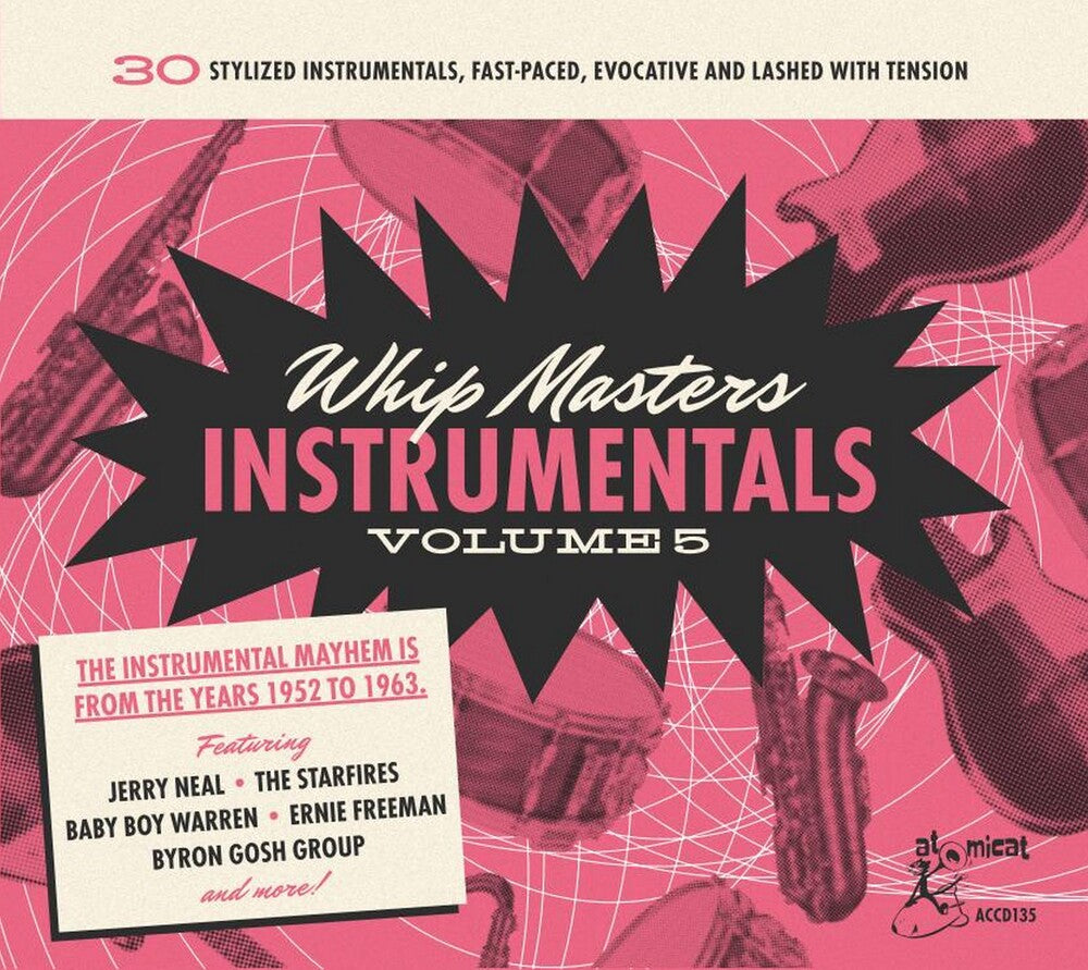 the album cover for Whip Masters Instrumental 5 / Various - Whip Masters Instrumental 5 / Various