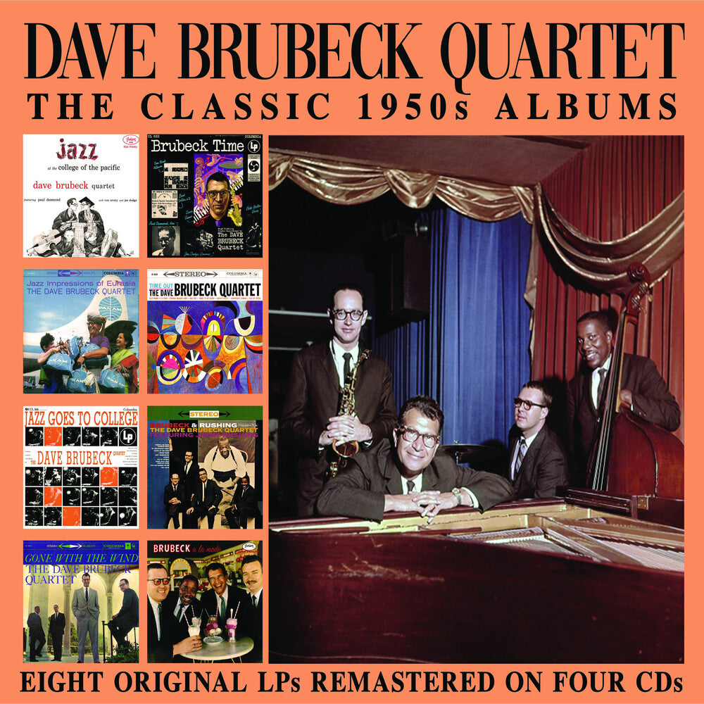 the album cover for Dave Brubeck - Classic 1950s Albums