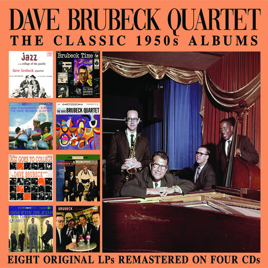 the album cover for Dave Brubeck - Classic 1950s Albums