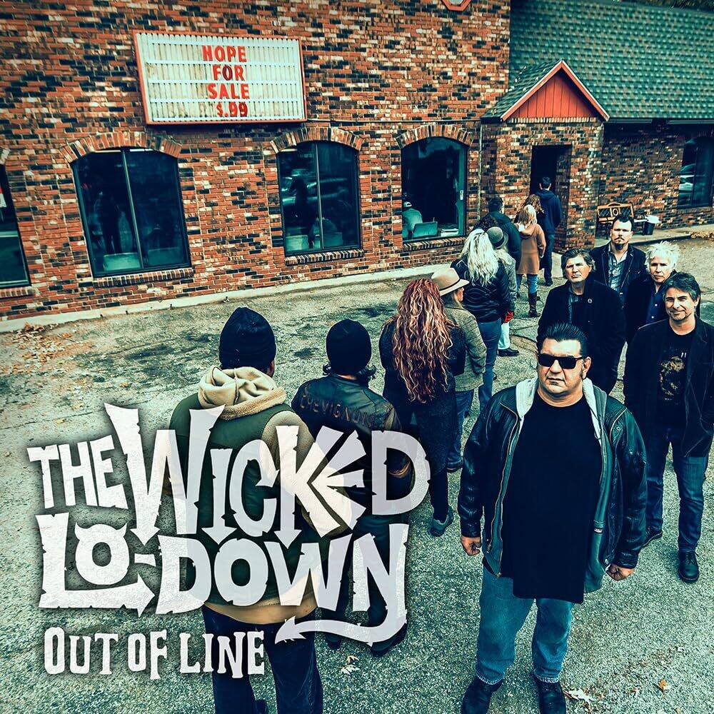 the album cover for Wicked Lo-Down - Out Of Line