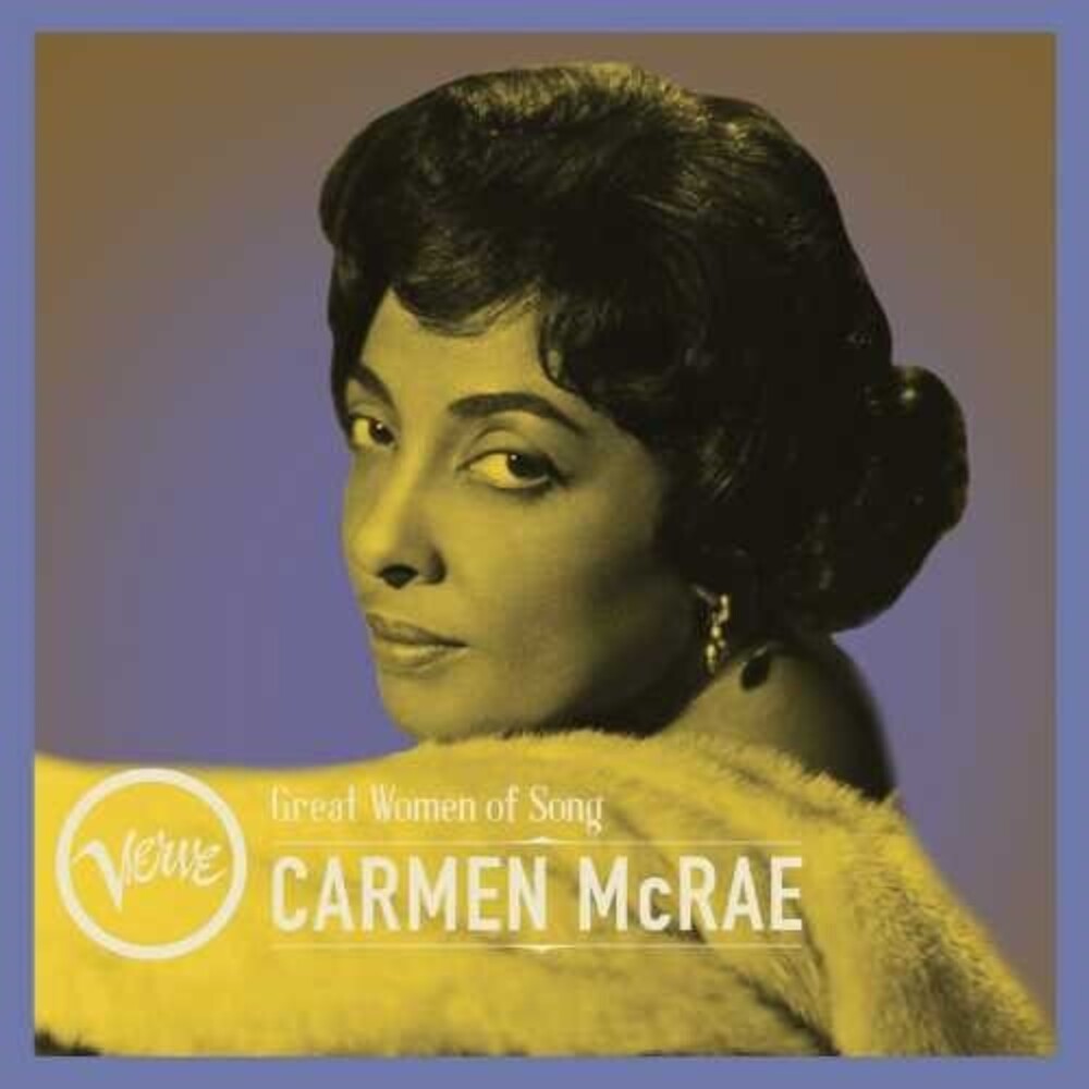 the album cover for Carmen Mcrae - Great Women Of Song: Carmen Mcrae