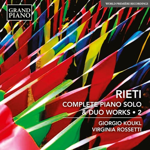 Rieti / Koukl / Rossetti - V2: Complete Piano Solo & Duo - Music CD