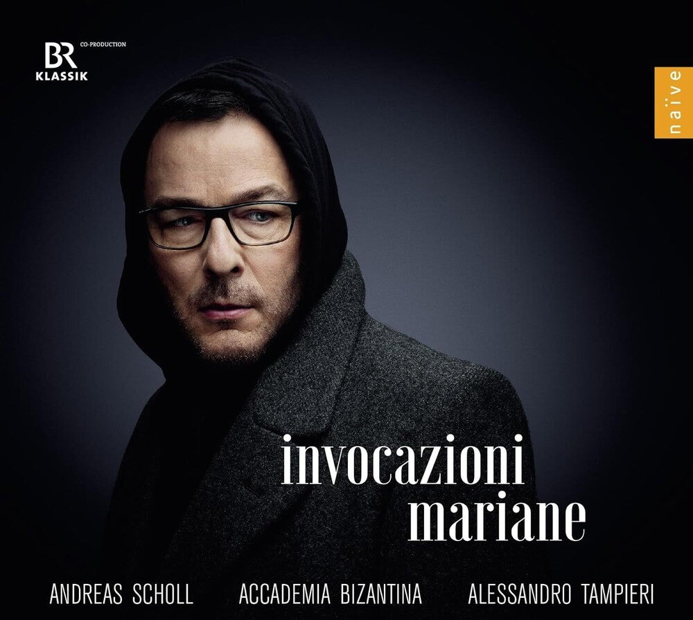 the album cover for Anfossi / Pergolesi / Bizantina - Invocazioni Mariane