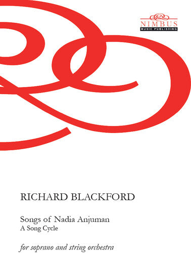 Blackford,richard - Nadia Anjuman Songs Study - Books