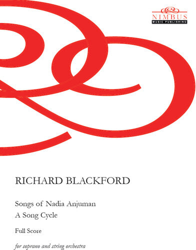 Blackford,richard - Nadia Anjuman Songs Full Score - Books