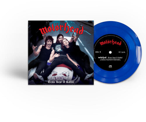 Motorhead - Train Kept A Rollin' - Blue Vinyl Record