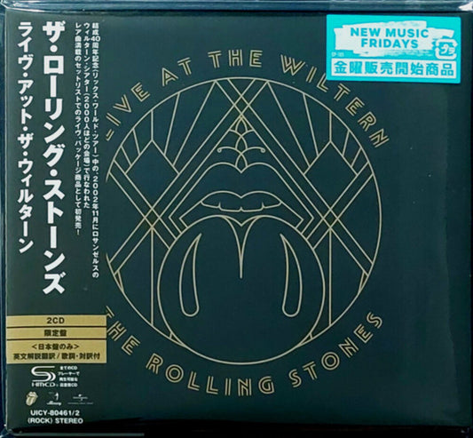 the album cover for The Rolling Stones - Live At The Wiltern (Shm) (Jpn)