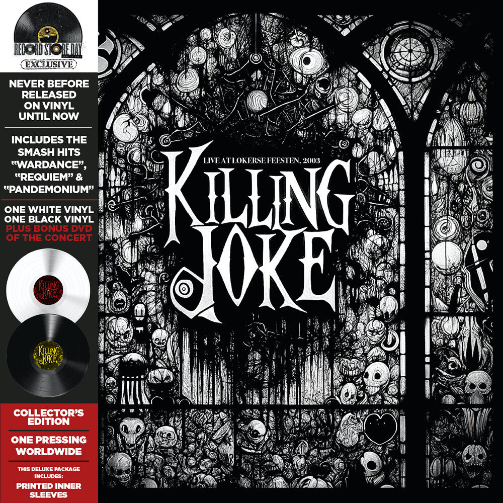 Killing Joke - Live At Lokerse Feesten 2003 (W/Dvd) (Blk) [Colored Vinyl] Vinyl Record