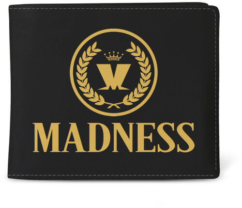 Rocksax Madness Badges Logo Wallet Black - Rocksax Madness Badges Logo Wallet Black - Special Products