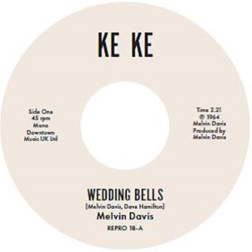 Davis,melvin - Wedding Bells / It's No News - Vinyl Record
