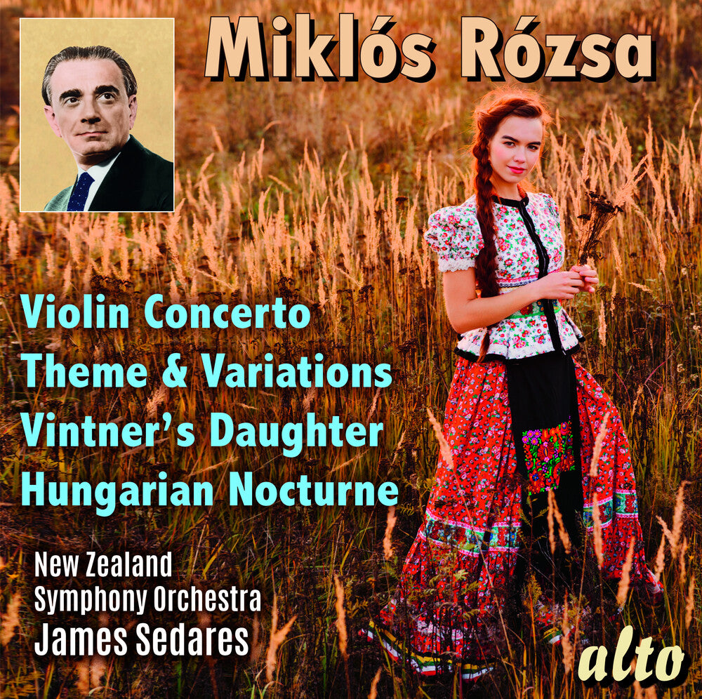 Miklos Rozsa: Violin Concerto Theme Variations Music CD
