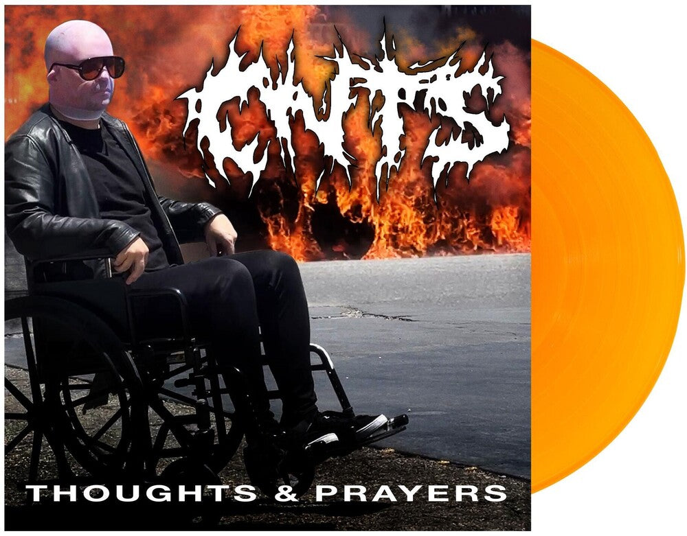 CNTS - Thoughts & Prayers [Orange LP] Vinyl Record