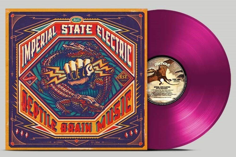 Reptile Brain Music - Violet [Colored Vinyl] (Viol) Vinyl Record